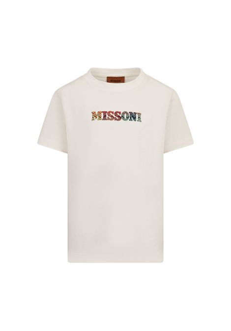 T-shirt con stampa MISSONI KIDS | MZ8H31 Z3672102